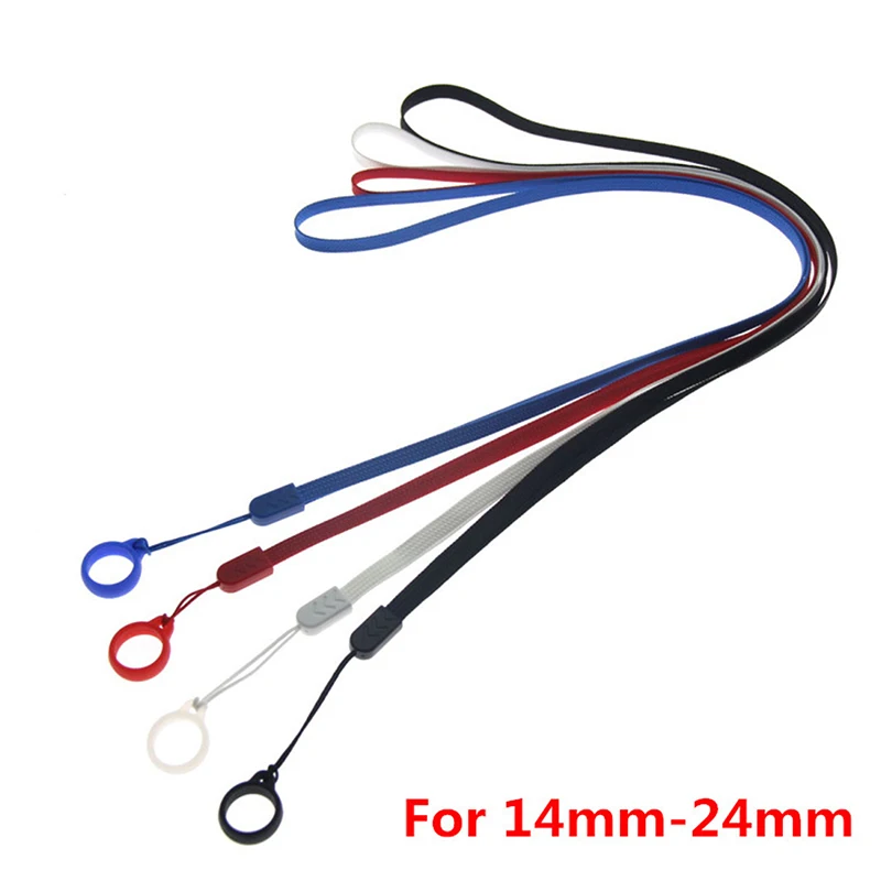 Universal Non-slip Ring Portable Lanyard Portable Silicone Ring Lanyard Hanging Ring Anti-drop Rope