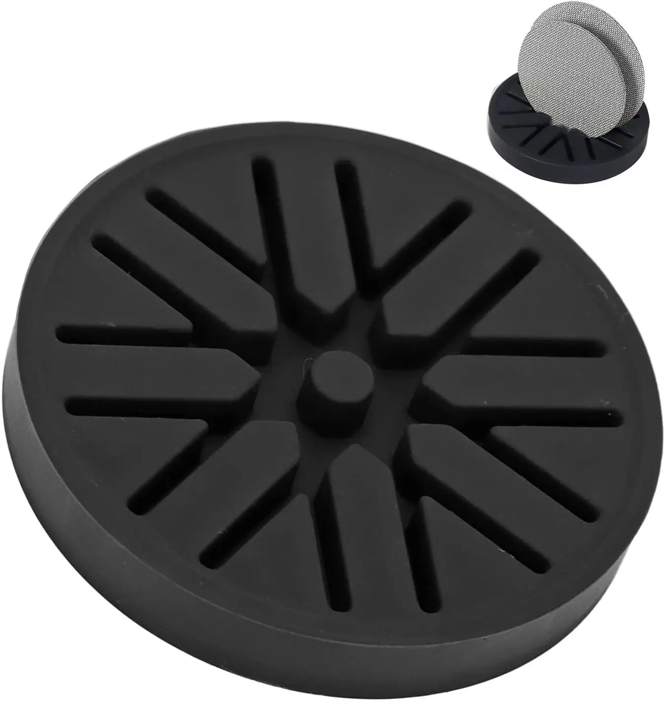 coffee machine sintered piece silicone storage rack handle storage seat secondary water separation net Italian basket poster bra