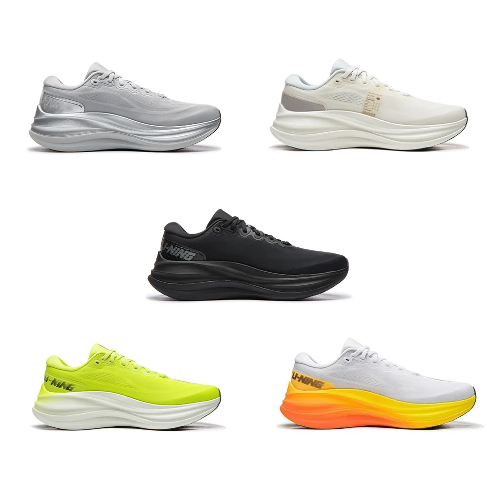 Li-Ning Men's YUEYING 6 PRO Optimized Cushion Running Shoes with