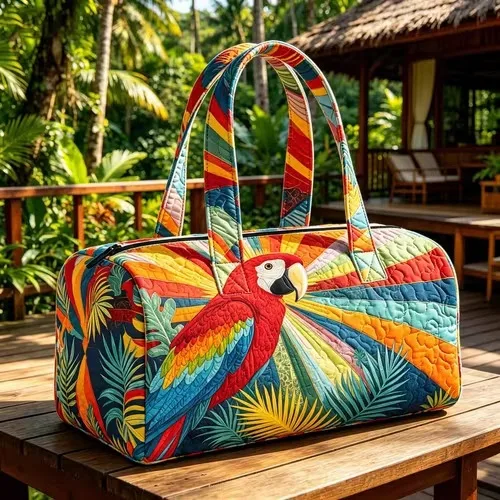 3D Printed Quilted Travel Bags fashion Gifts Hiking Camping Handbag Personalized Tote Bag Beach Sport Bags casual Training Bag