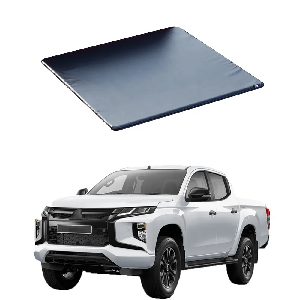 High Quality soft tri-fold truck bed folding tonneau cover for l200 triton 2019