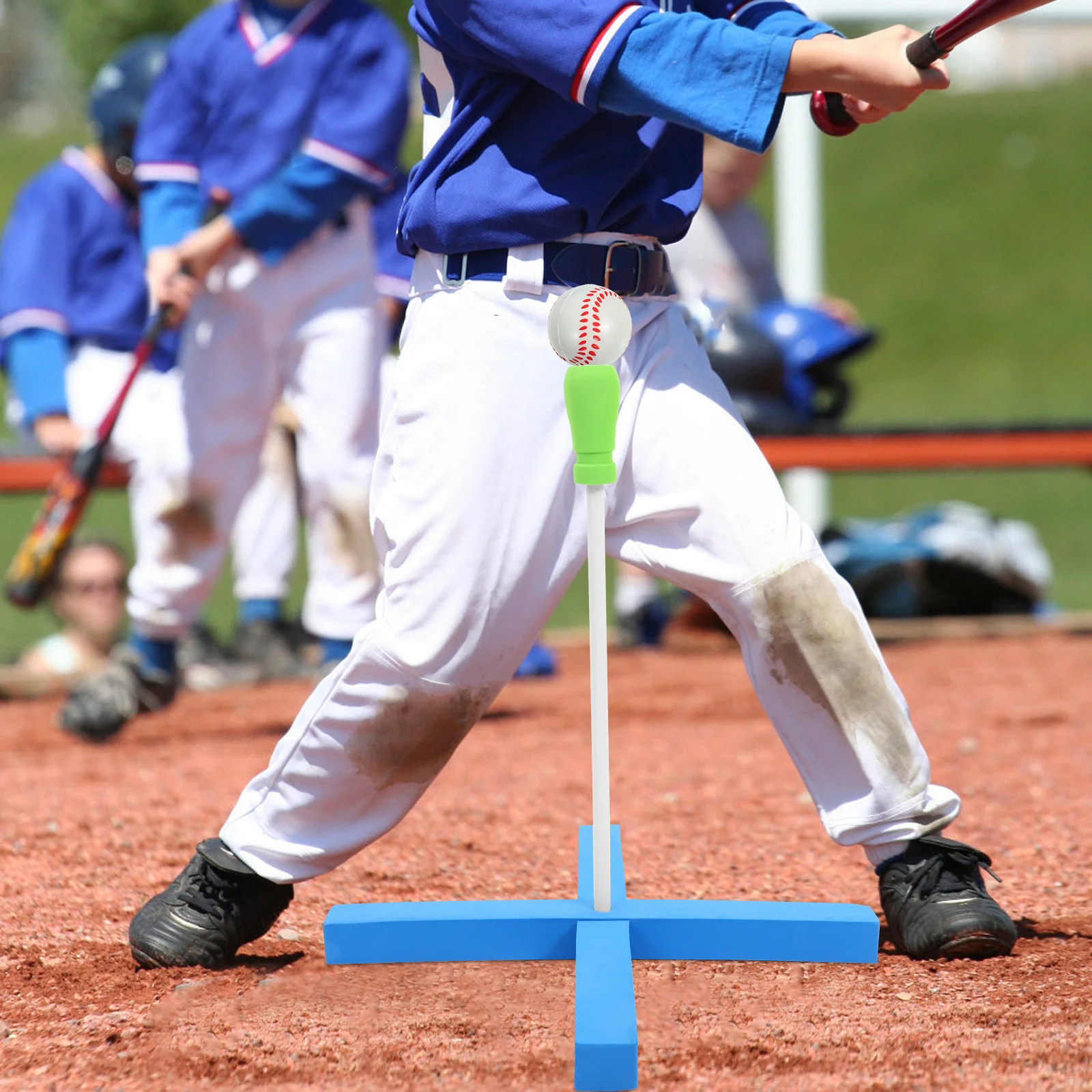 حامل البيسبول، حامل قوي للبيسبول، حامل تدريب للأطفال لمهارات الضرب، التنسيق بين اليد والعين، إكسسوار للأطفال