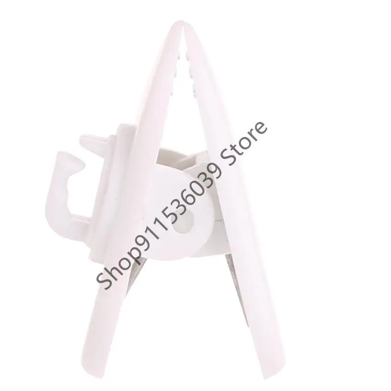 10 ชิ้นหูฟังสายคลิปสายไฟคอพลาสติก Nip Clamp ผู้ถือชุดหูฟังสายแบบพกพาสําหรับ MP3 โทรศัพท์