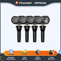 FOXWELL T10 Universal TPMS Sensor Dual Frequency 315MHz 433MHz Tire Pressure Monitoring Sensor Compatible with T1000 T2000 Pro