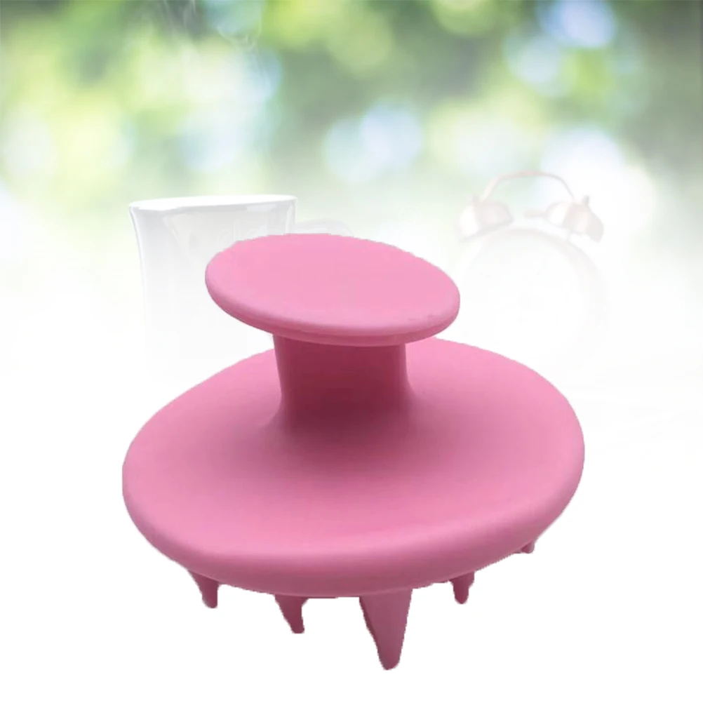 

1 шт., щетка-массажер для кожи головы для мытья волос, душа, спа, отшелушивающая омертвевшая кожа, улучшенная кровь, все типы волос, ванна