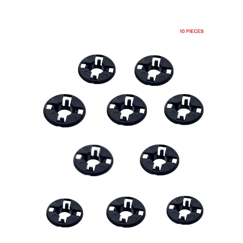 10 pcs Hood Prop Rod Pivot Grommet Clip Retainer For Corolla 2003-2008 For Matrix 2003-2008 For Tacoma 2004-2014