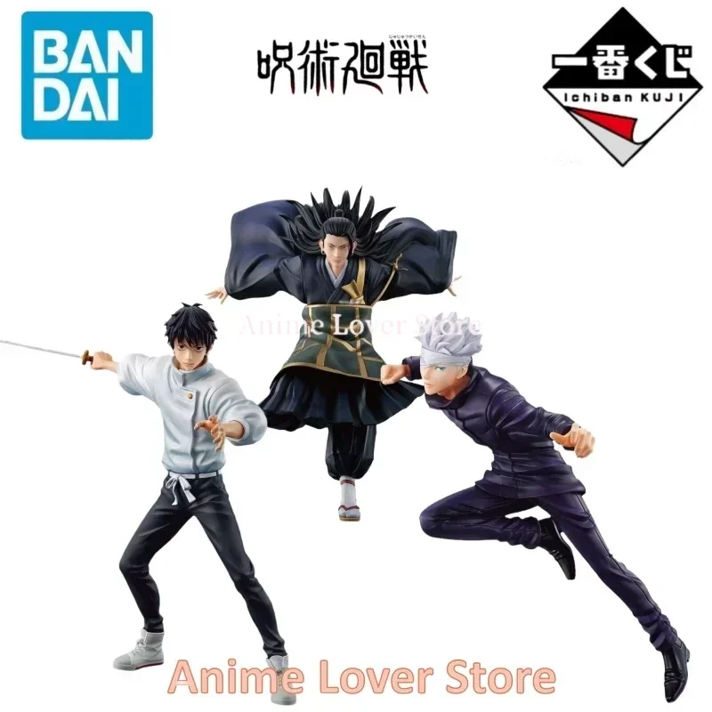 

In Stock Bandai Original Jujutsu Kaisen Ichiban Kuji Satoru Gojo Okkotsu Yuta Geto Suguru Anime Figures Toys for Kids