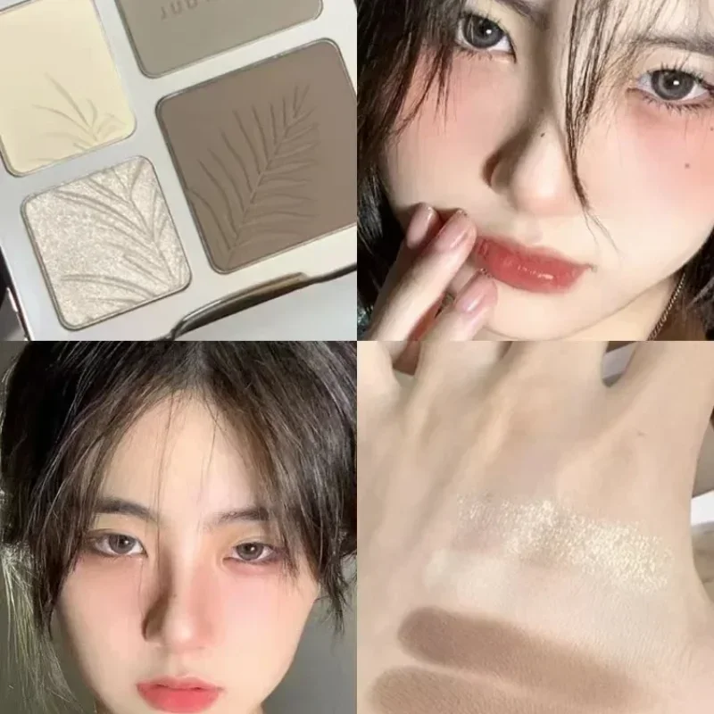 Evidenziatore originale jukydoll Rendering di colore naturale trucco opaco trucco a lunga durata Contouring cosmetici naturali impermeabili