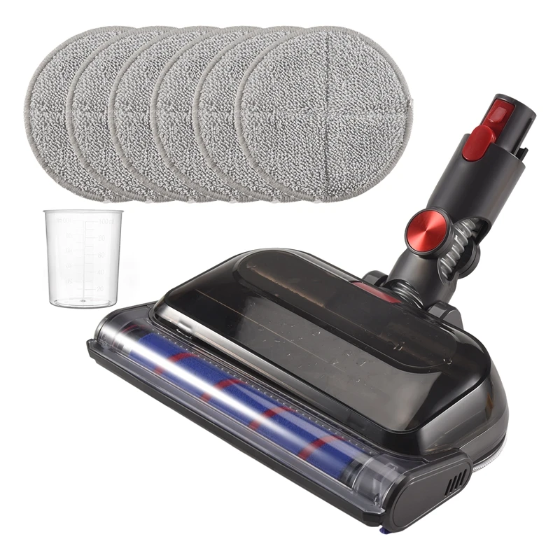 electric floor head Mopping Attachment for V7 V8 V10 V11 V15 Vacuum Cleaner Immaculate Brush Accessory with Water Tank Mop Pads