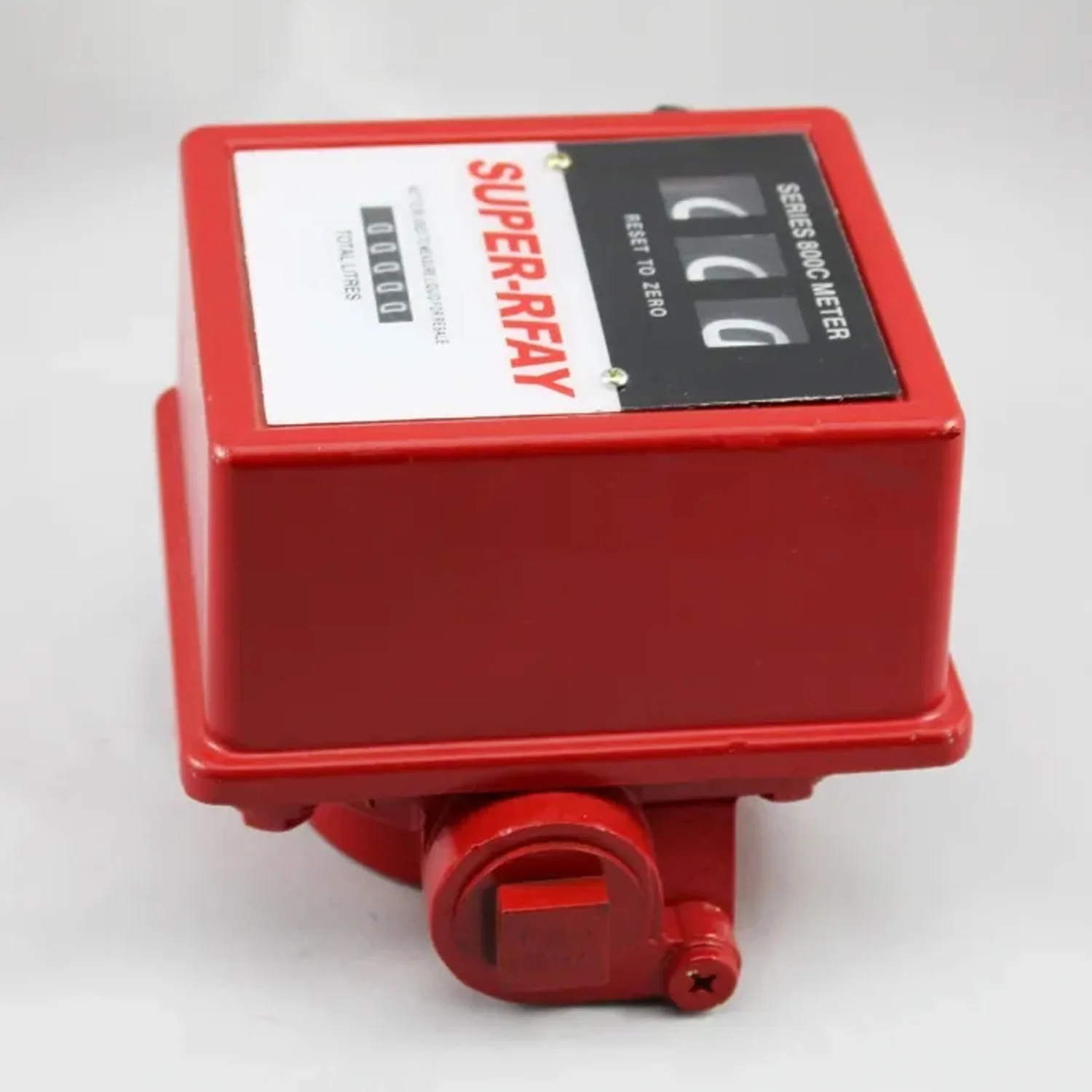 FM-120-4 100 LPM 1 Inch BSP Mechanical Gauge High Accuracy 1% Precision 3 Bar Max Pressure 3 Digital Flow Meter