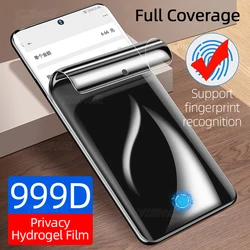 2Pcs Privacy Anti Spy Hydrogel Film For Samsung Galaxy S8 S9 S10 S10e S20 S21 S22 S23 S24 S25 Plus Ultra Soft Screen Protector