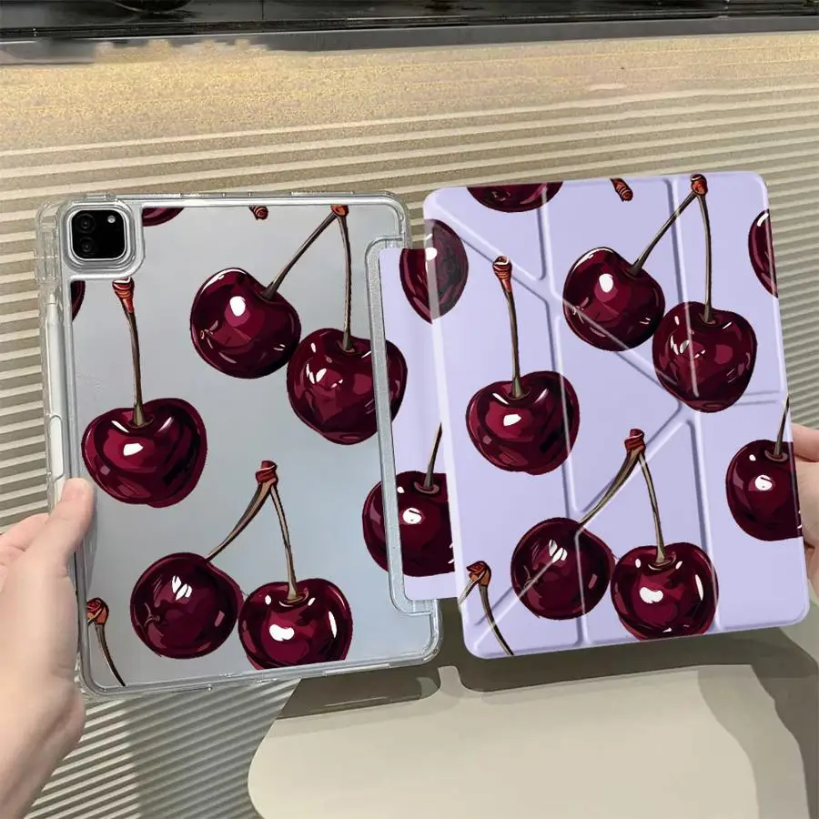 

Чехол-подставка Y-Fold для планшетов iPad Air 4, 5, M3, M2, 1, 2, M4, 11 дюймов, Pro 2025, Pro 11-го, 10-го, 9-го, 8-го, 7-го поколений, 12.9 дюймов, Mini 6, 7, Fruit