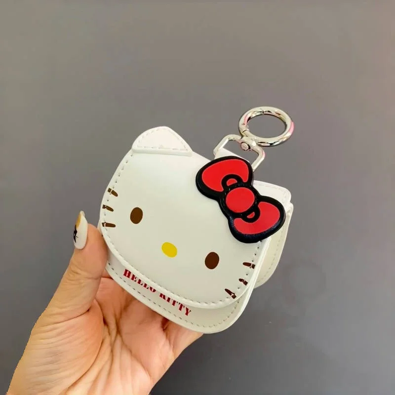 

Hot Sales Hello Kitty Mini Bag Childrens Sanrio Small Pendant Cross Shoulder Earphone Bag Girl Lovely Earphone Bag Festival Gift