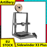 Artillery Sidewinder X3 Plus 3D Printer Auto-Leveling 300mm/s Max Printing Speed Dual-Gear Direct Extruder STM32-bit Motherboard