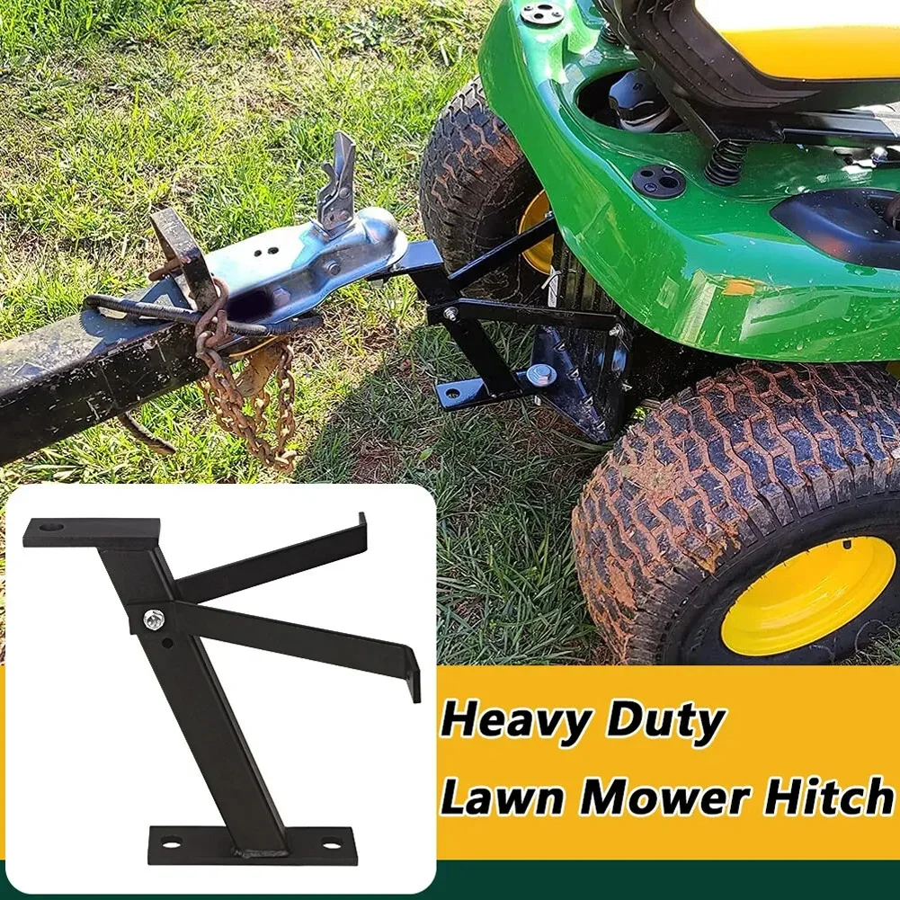 Trailer Hitch For Lawn Mower Heavy Duty Garden Tractor Lawnmower Trailer Attachment Garden Power Tool Accessories