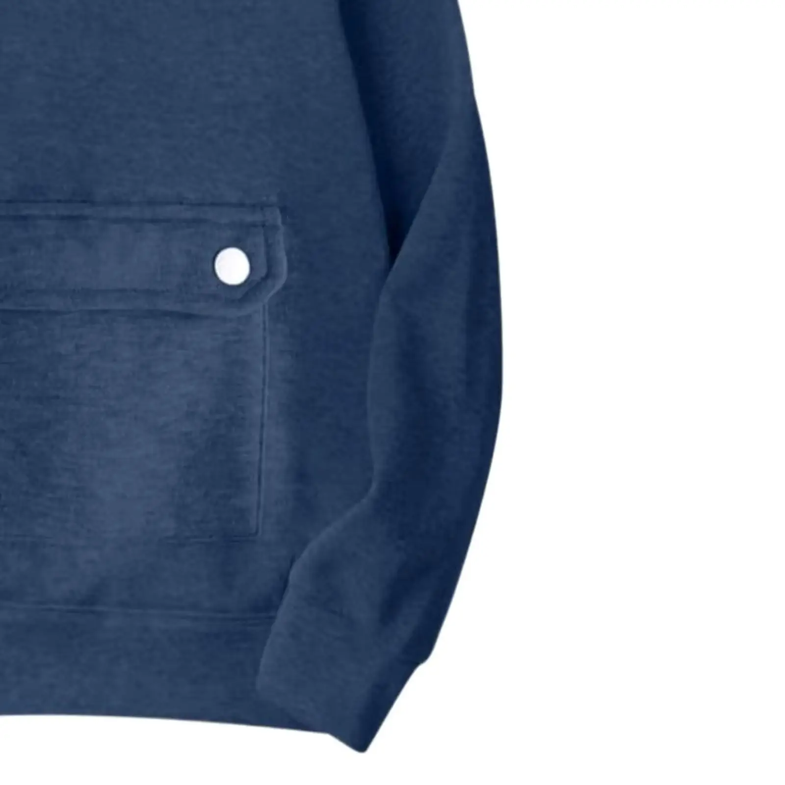 

Womens Oversized Hooded Sweatshirt Drawstring Hood Long Sleeve Front Big Flap Pocket Pullover Shirt Top for Daily Wear Sports