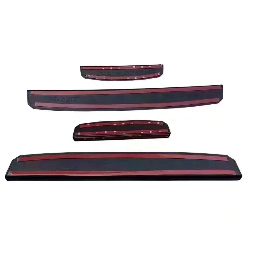 For Ford Bronco 2021-23 Rubber Outer Door Sill Scuff Guard Plate Panel Cover