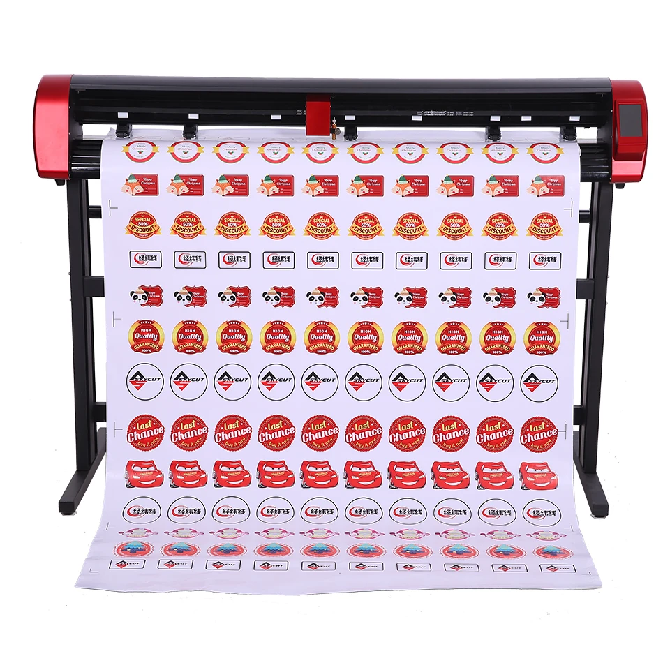 

for Series 48" Single Head Sticker T-shirt Vinyl Sign Box Making Support Easycutstudio Signmaster Cameracut Software