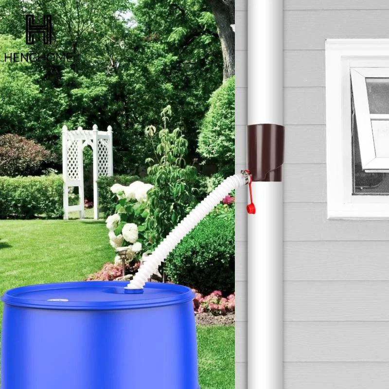 

Система сбора дождевой воды, слив желоба для двора со шлангом, коллектор дождевой воды для полива водосточной трубы, сбор воды на крыше, сад