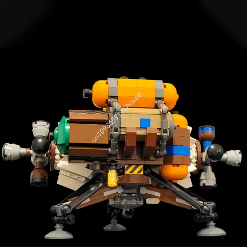 932pcs MOC Outer Wilds Exploration Ship Building Blocks Christmas Master Series Collector Edition Model Architecture DIY Gift