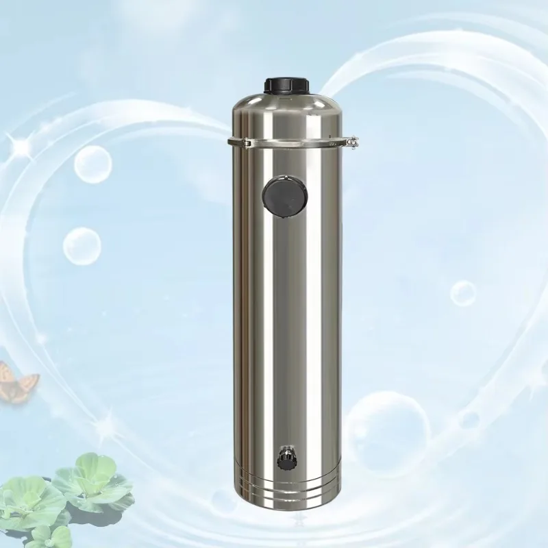 SWK254-80000L/H Outdoor & Household Use 304 Stainless Steel Tankless 3-Stage Ultrafiltration Industrial Water Filter
