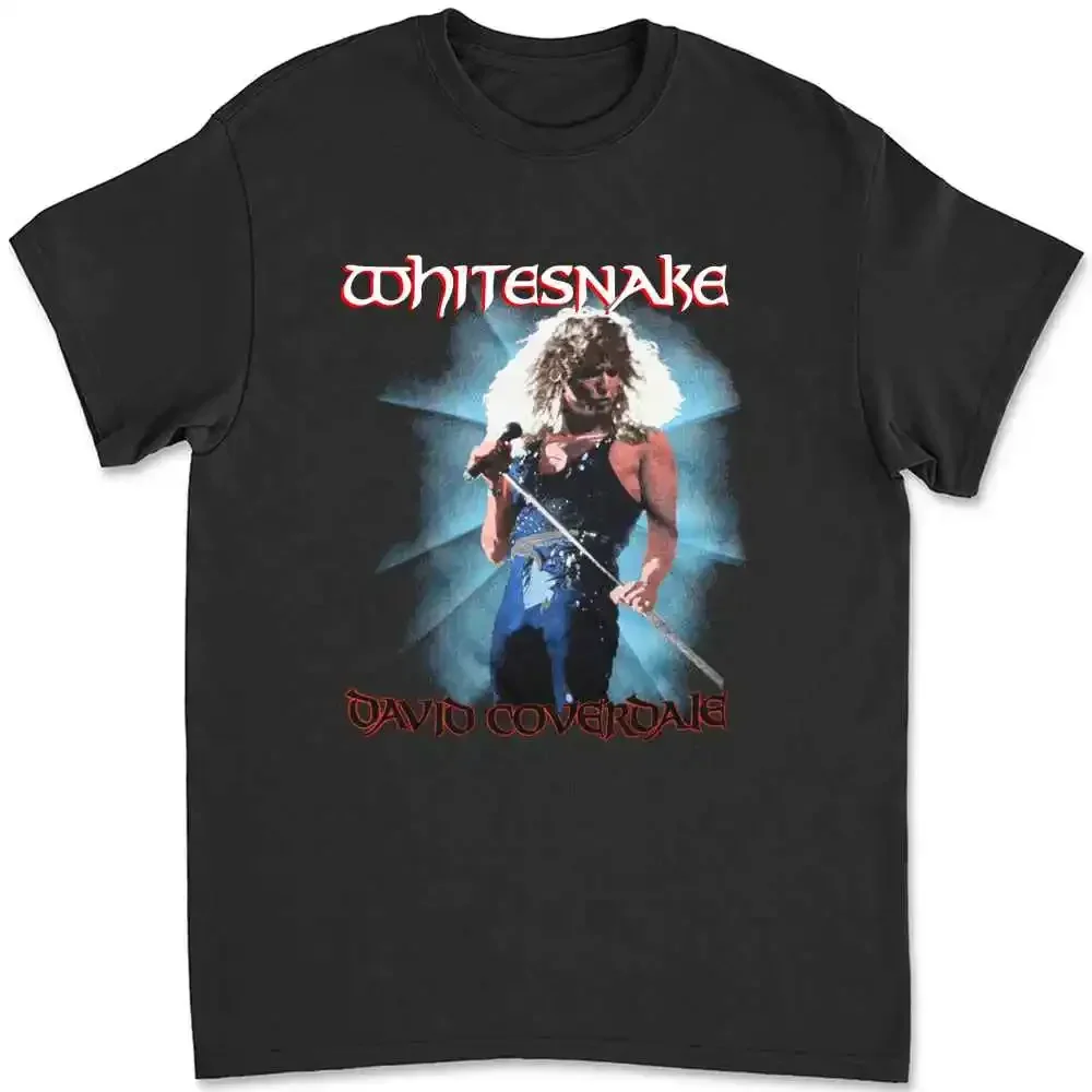 Футболка Whitesnake David Coverdale Tour 1988 года KGH1