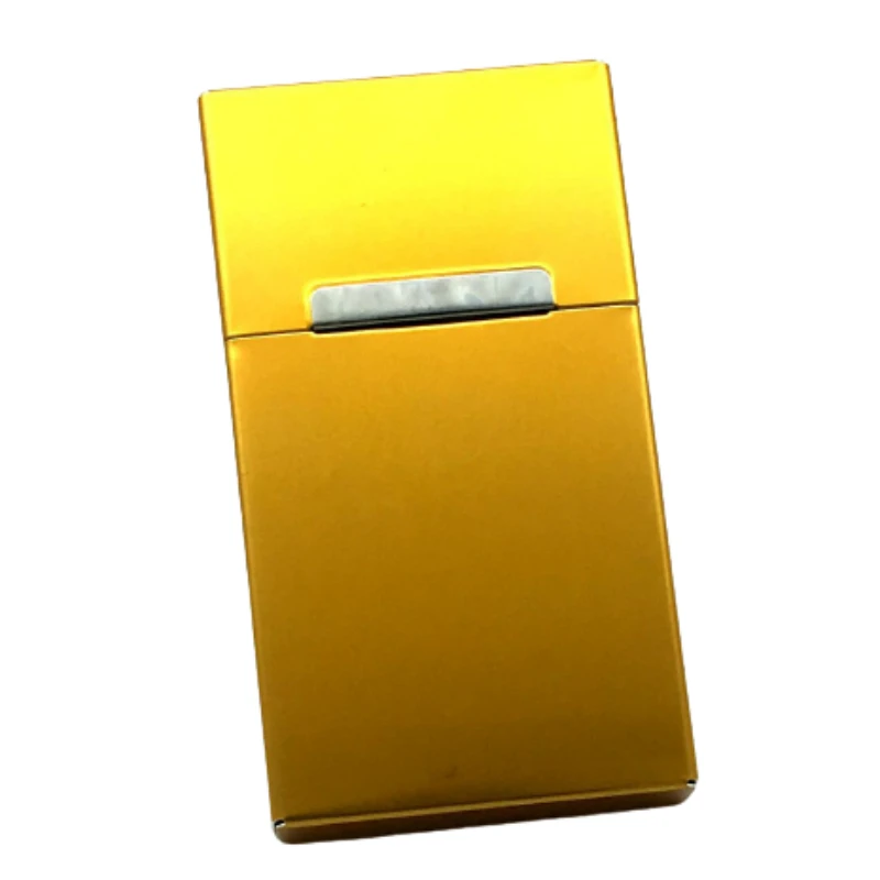 The New Magnetic Ladies Cigarette Case Can Accommodate 20 Cigarettes Aluminum Cigarette Case Smoking Accessories