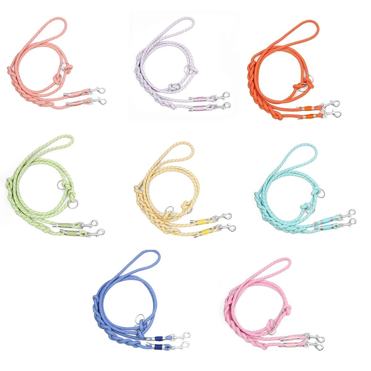 

Reflective Dog Leashes For Walking Dogs Jogging Running Sports Hand Free Adjustable Waist Belt And Chest Strap Pet Products