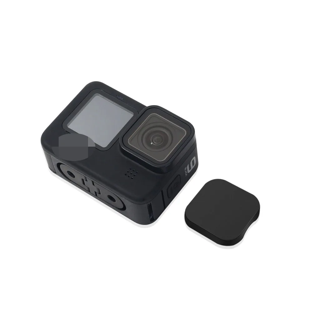 Soft Silicone Lens Cap for Gopro Hero 11 10 9 Black Anti-drop Dust Resistance Lens Cover Protector for Gopro Hero 9 Black Camera