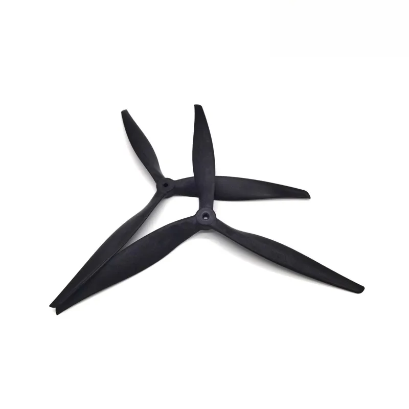 

1410-3 A pair of 14-inch three-blade glass fiber nylon propellers for FPV drones