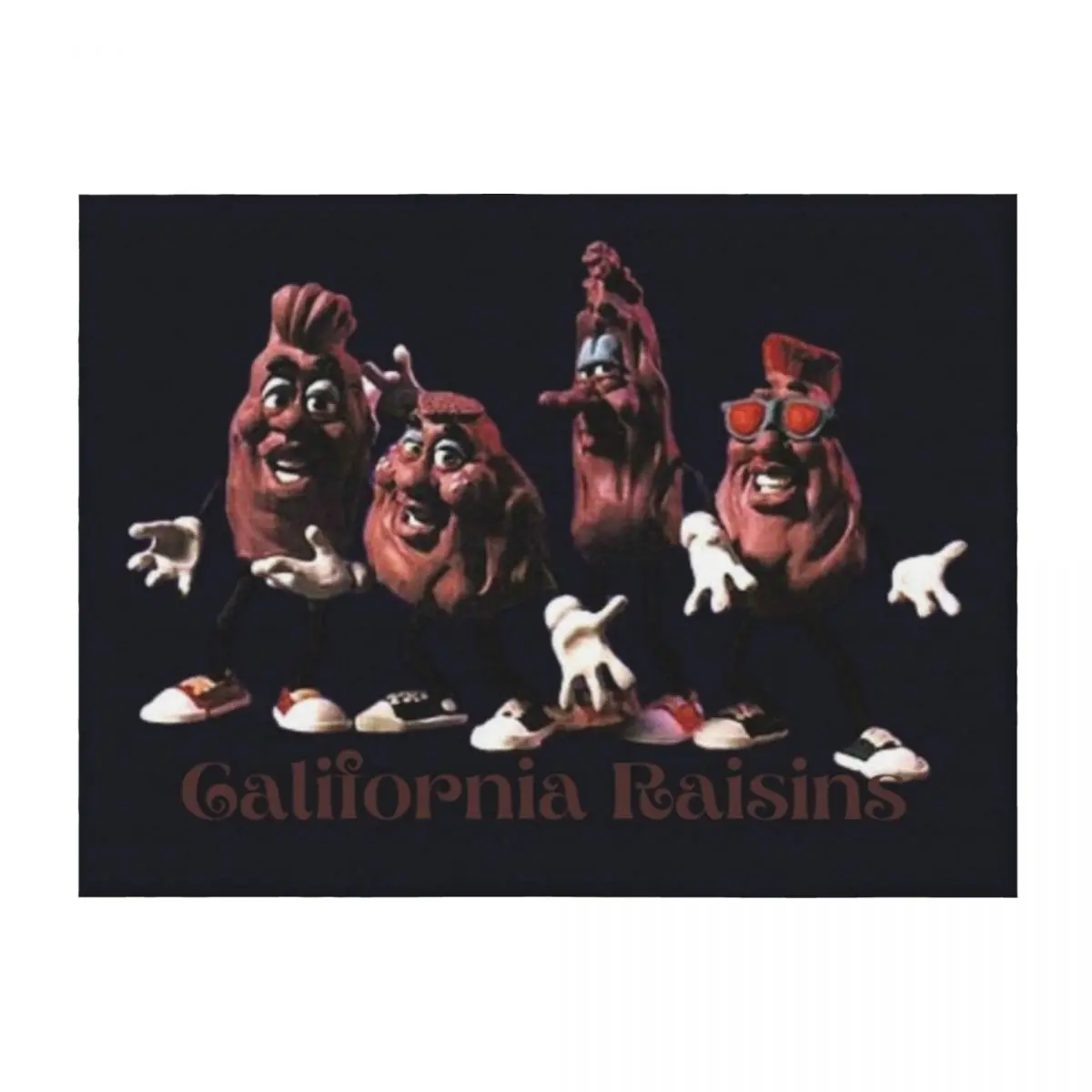 

California Raisins ORIGINAL BY CRUSHART1 ON REDBUBBLE Throw Blanket Designers Blankets For Baby Comforter Bed linens Blankets