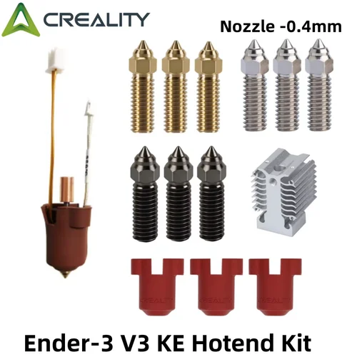 Creality Ender 3 V3 KE Hotend Kit 300 ° C Kit de bloque calefactor cerámico de extremo caliente de extrusora de resistencia a altas temperaturas, para K1/K1 Max