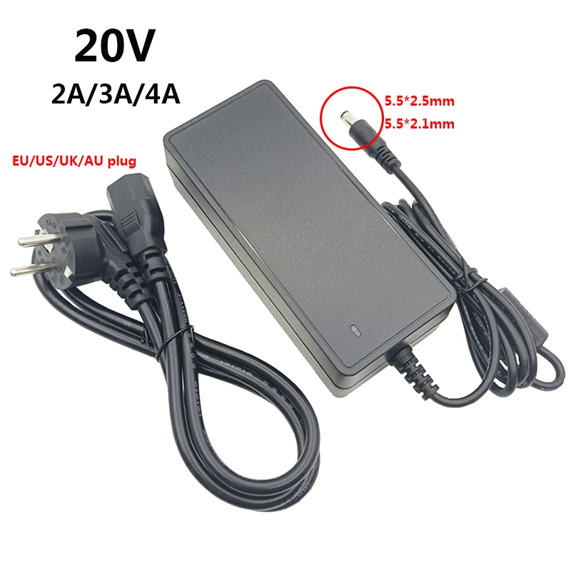 220v to 20v 3a Power Supply 20v Source 2A 3A 4A 220v to 20v Transformer 20 Volt Power Supply 220v AC to 20v DC Adapter Switching