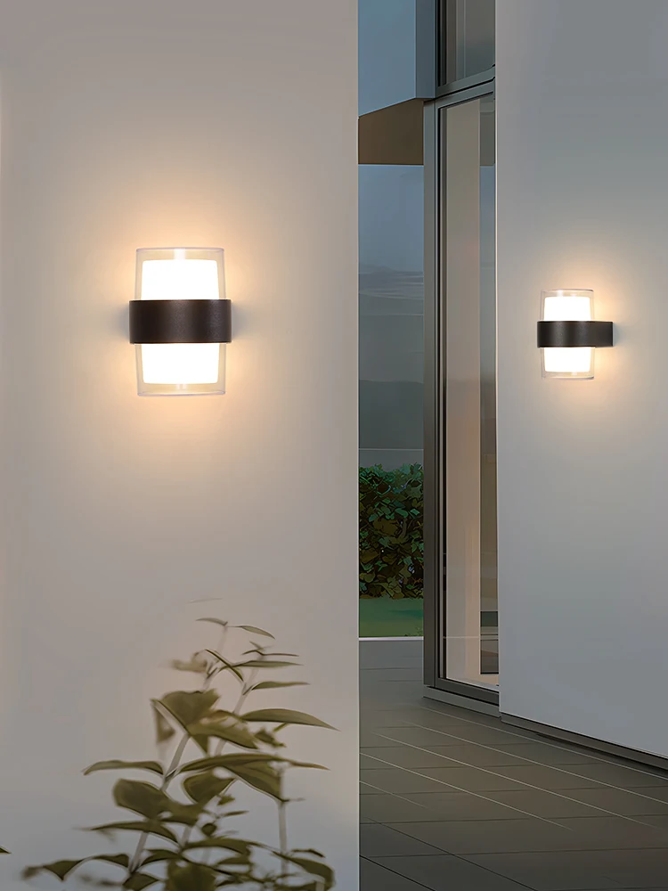 

Modern LED Outdoor Wall Light Waterproof IP65 Outdoor Courtyard Light Balcony Garden Wall lamp Outdoor Home Decoration Light