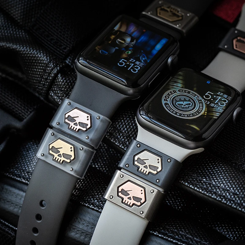 

LAUTIE Buckle Clips Molle Watch Buckle Watch Strap Decorative Ring Watch Metal Hardware