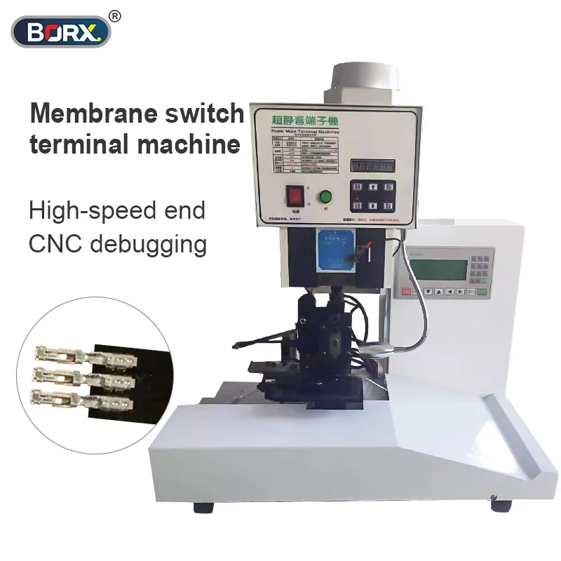 Semi-automatic Membrane Switch Terminal Crimping Machine Mute Membrane Wire Line FFC Puncture Connector Crimping Tools