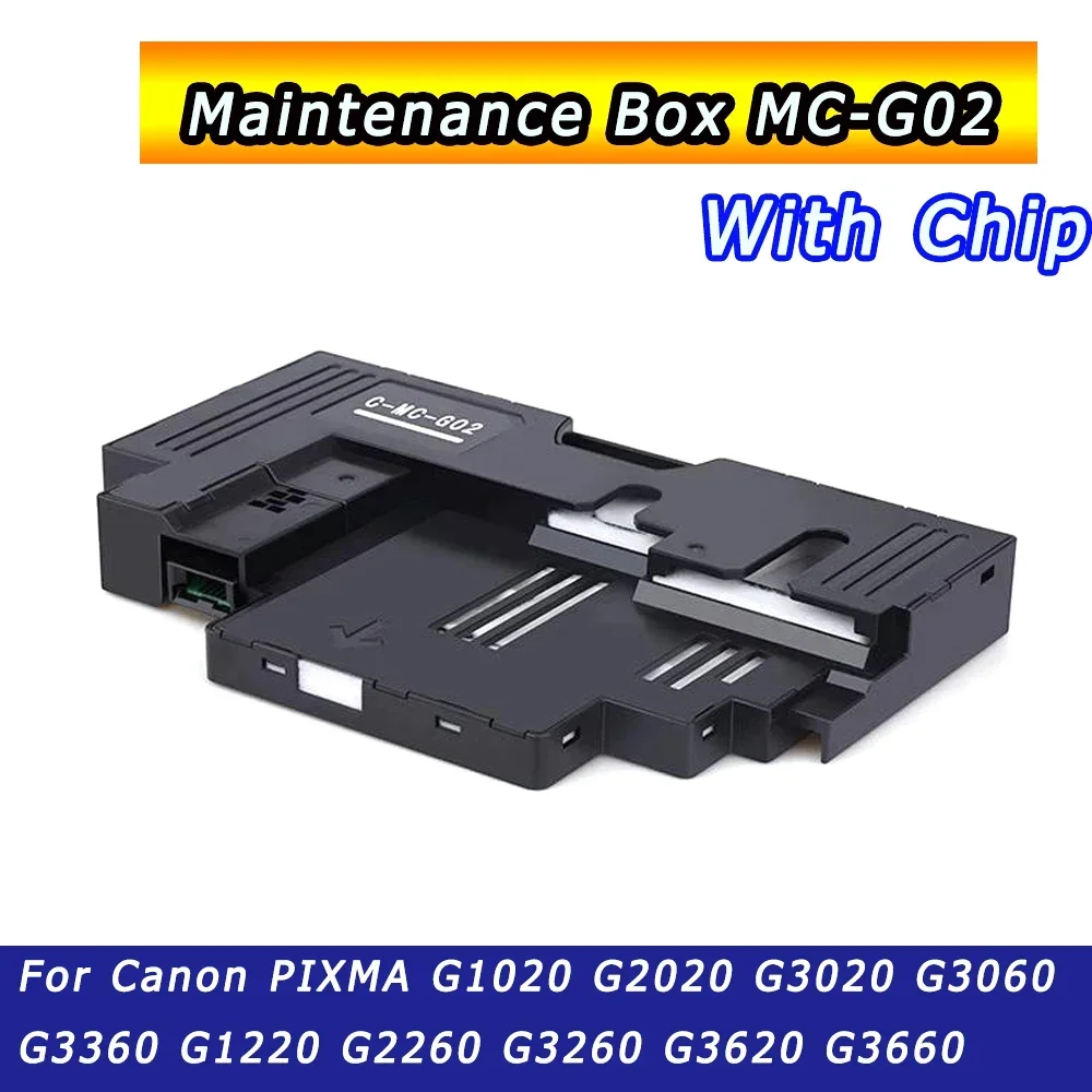 

MCG02 Maintenance Tank MC G02 Printer Waste Ink Tank for Canon PIXMA G1020 G2020 G3020 G3060 G3360 G1220 G2260 G3260 G3620 G3660