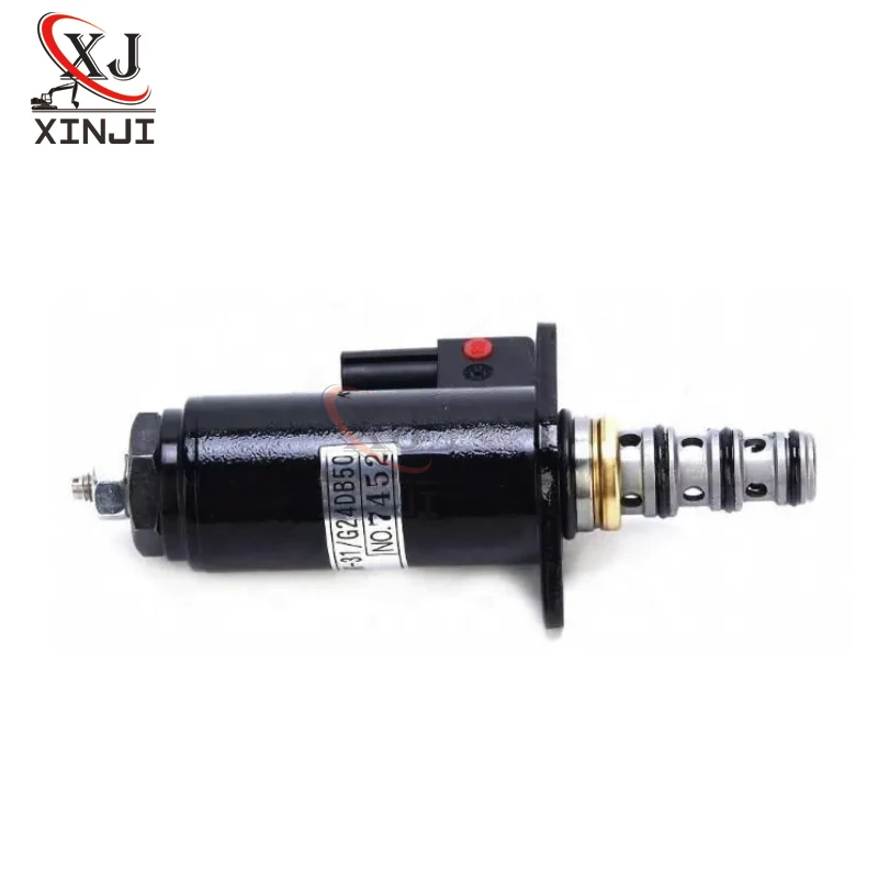 YN35V00050F1 Solenoid KWE5K-31/G24DB50 30C50-122 FOR Kobelco SK200-8 SK260LC-8 SK330-8