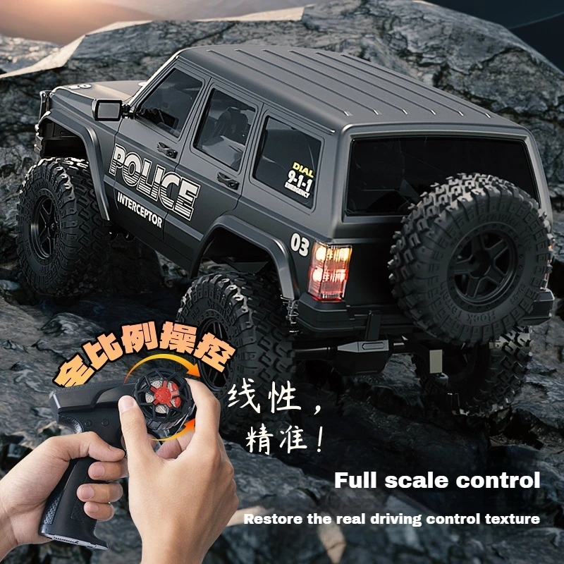 Songguolin SG1803 شيروكي 1/18 مقياس كهربائي 4WD RC سيارة زاحفة كاملة الحجم على الطرق الوعرة مركبة التحكم عن بعد لعبة شاحنة هدية