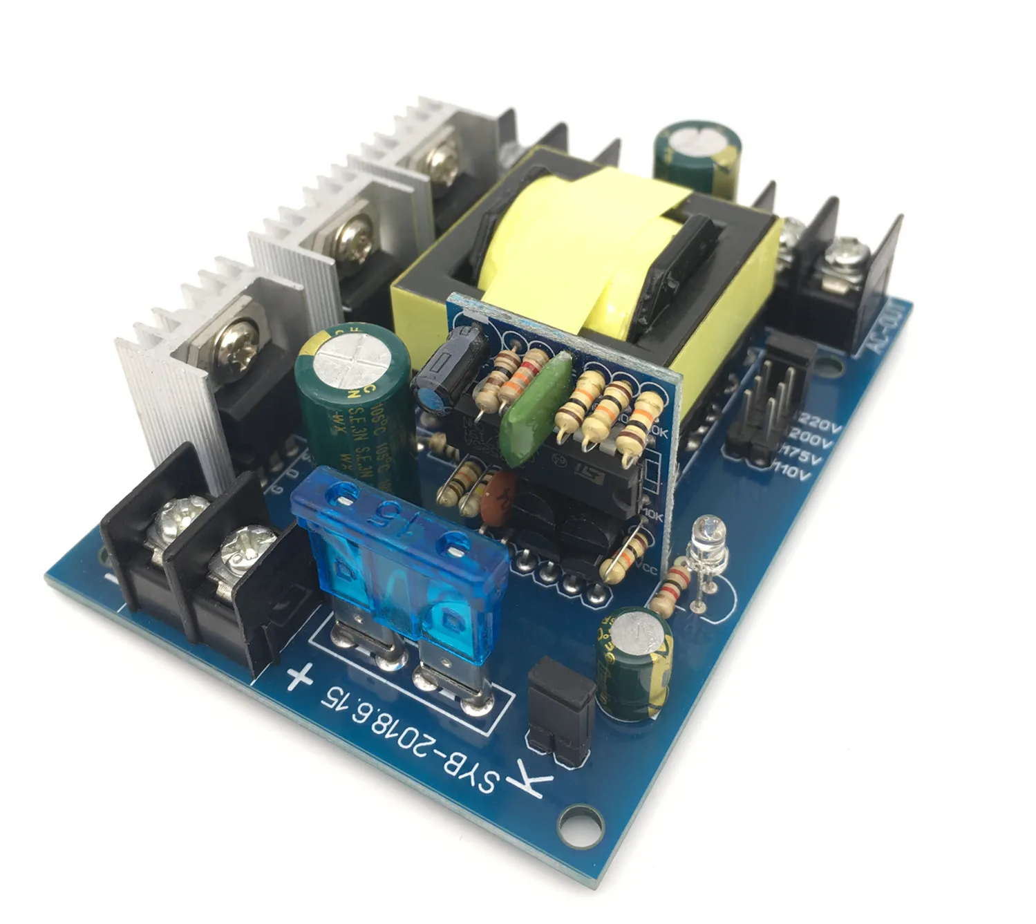 Micro Inverter Boost Circuit Board DC 12V/24V to AC/DC220V 110V Multi Level Voltage Module