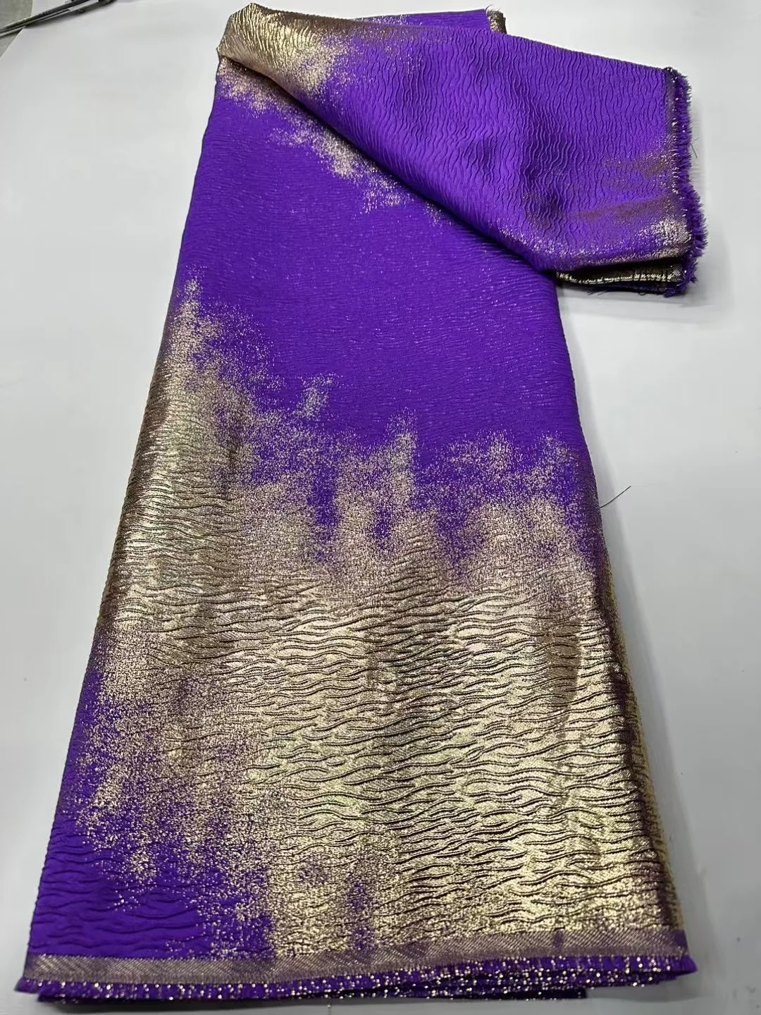 

Африканская парча, кружевная ткань, новинка 2025 года, нигерийский французский тюль, дамасское кружево, 5 ярдов, жаккардовый для шитья, женское праздничное платье VCW6292