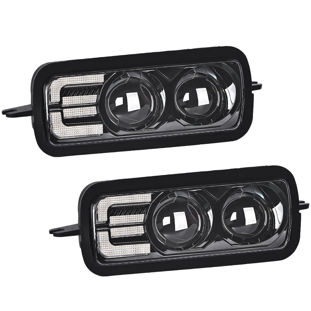

SXMA LDDRL-001 LED Fog Light Daytime Running Light Front Fog Lamp DRL for LADA NIVA Off-road Vehicle 1993-2016