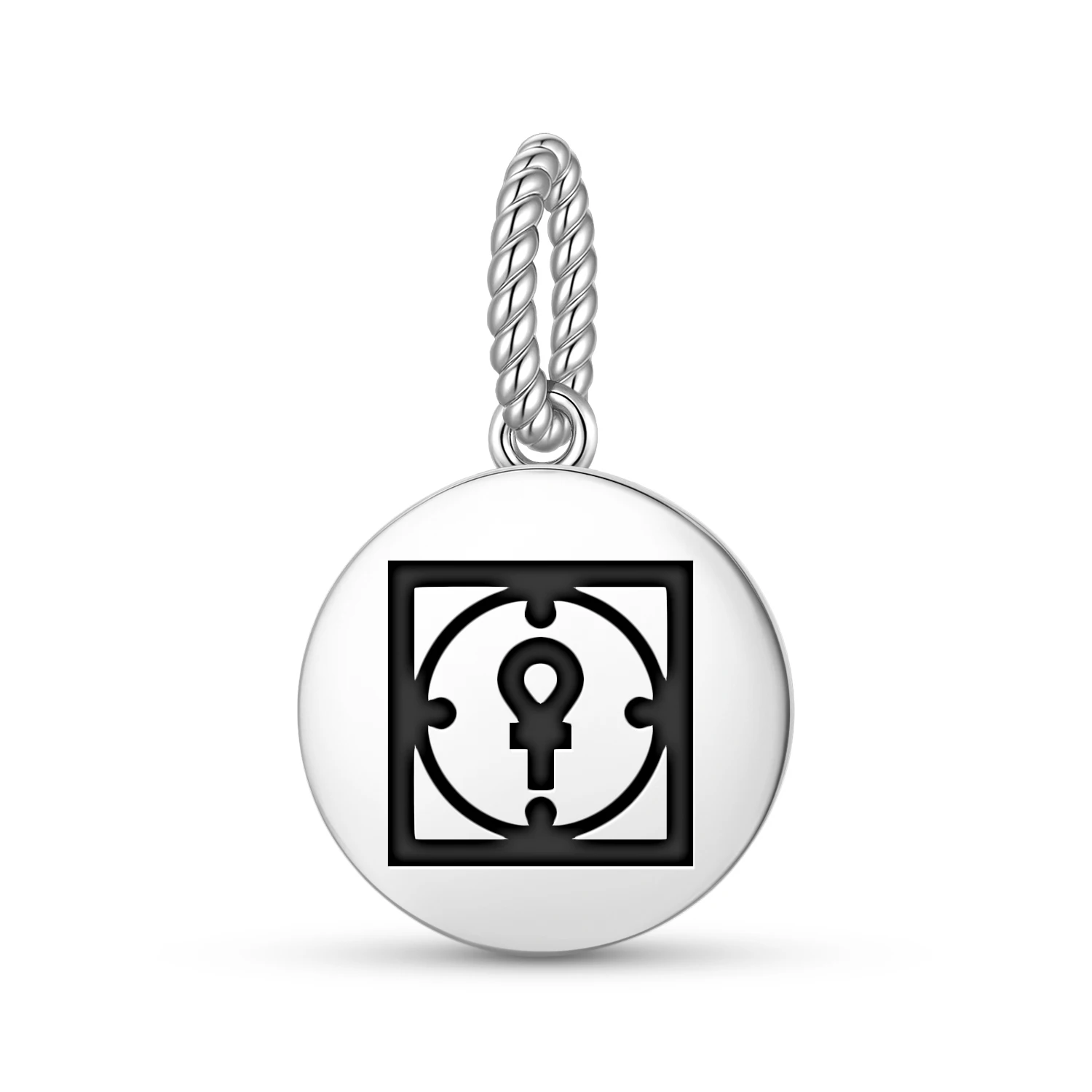 

The Emperor Tarot 925 Sterling Silver Charm Bead DIY Pendant Charm for Bracelet Jewelry Gift