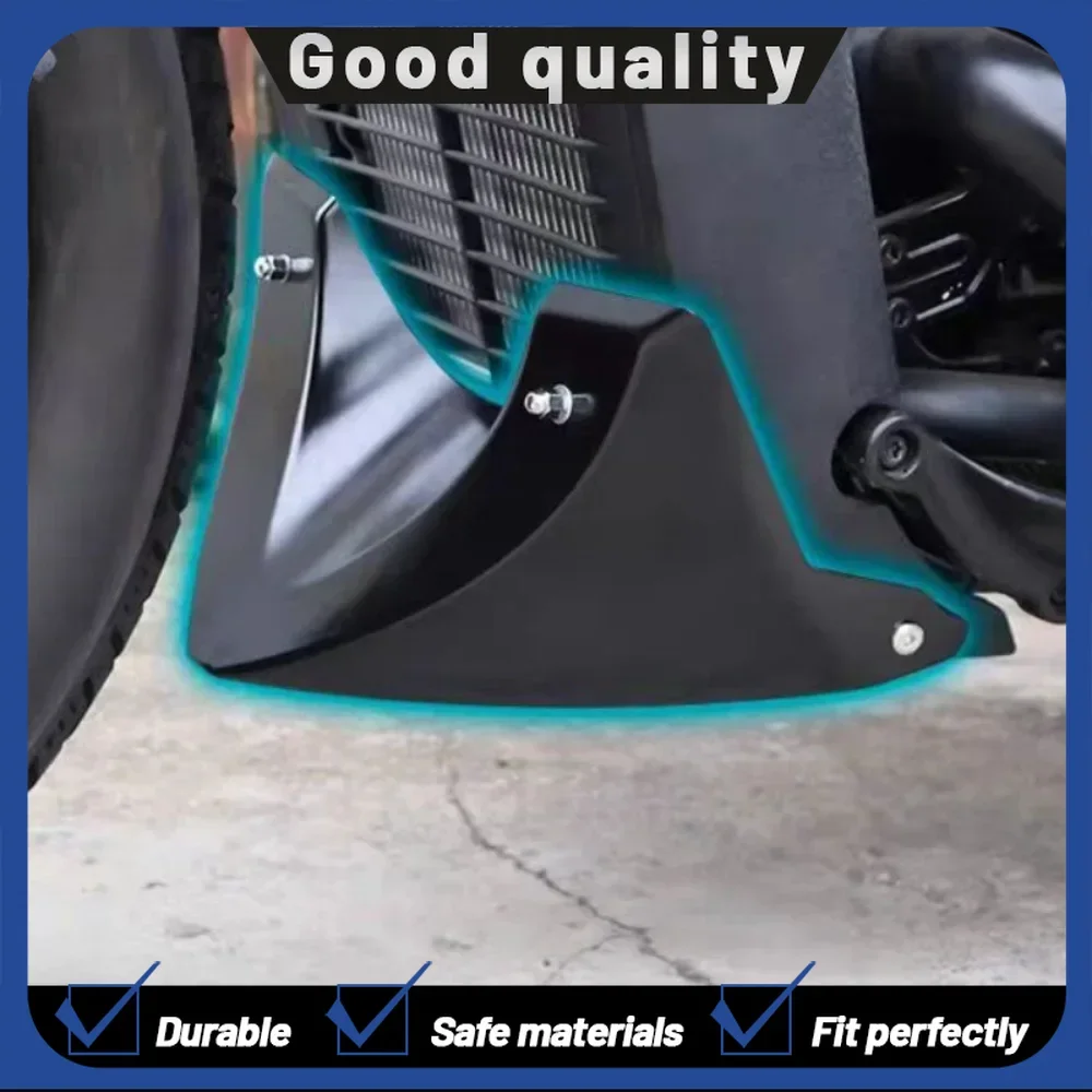 QJMOTOR Flash 600 SRV 600V modified lower guide cover non-destructive straight up special bottom support decorative cover lower