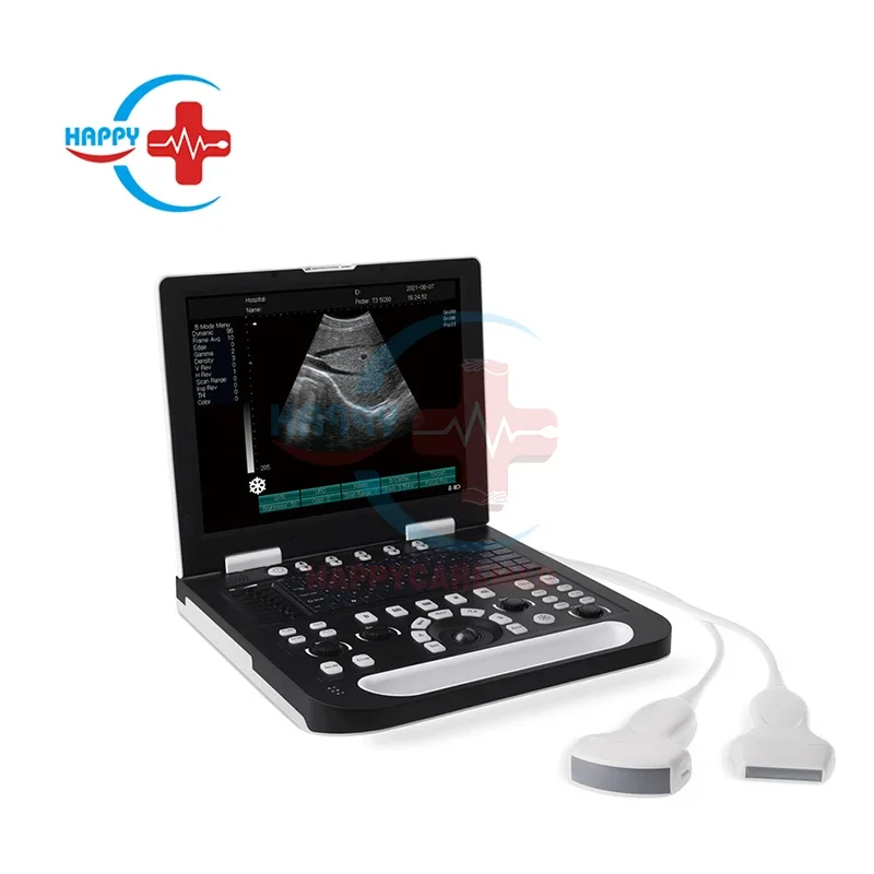 

HC-A003A VET B&W Full Digital Laptop Diagnostic Ultrasound System Animal Pregnancy Scanner Ultrasound Machine