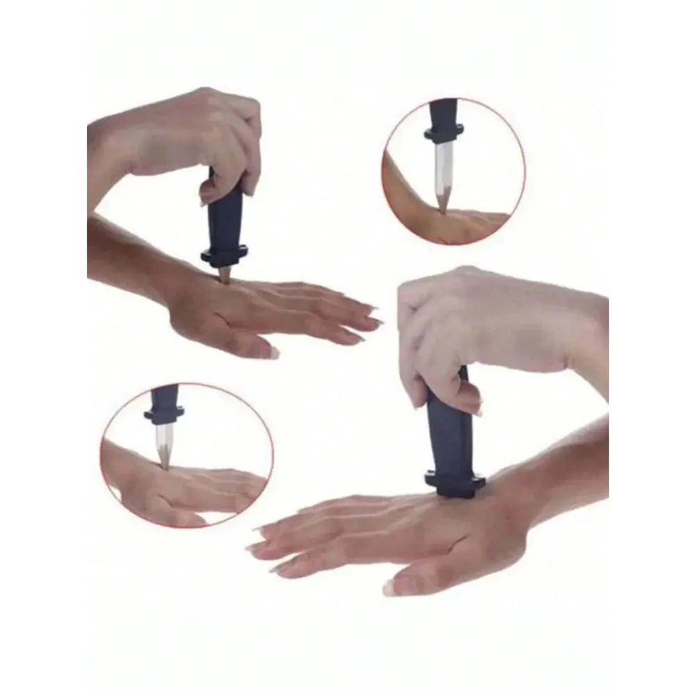 Magic Props Toys Tricky Toys Clown Magic Plastic Telescopic Knife Clown Prank Prop Knife Horror Trick Fake Funny Mother's Day