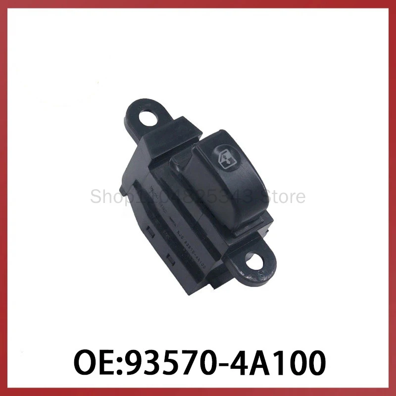 

93570-4A100 Современный автомобильный переключатель стеклоподъемника, одинарный, для регулировки подъема стекла