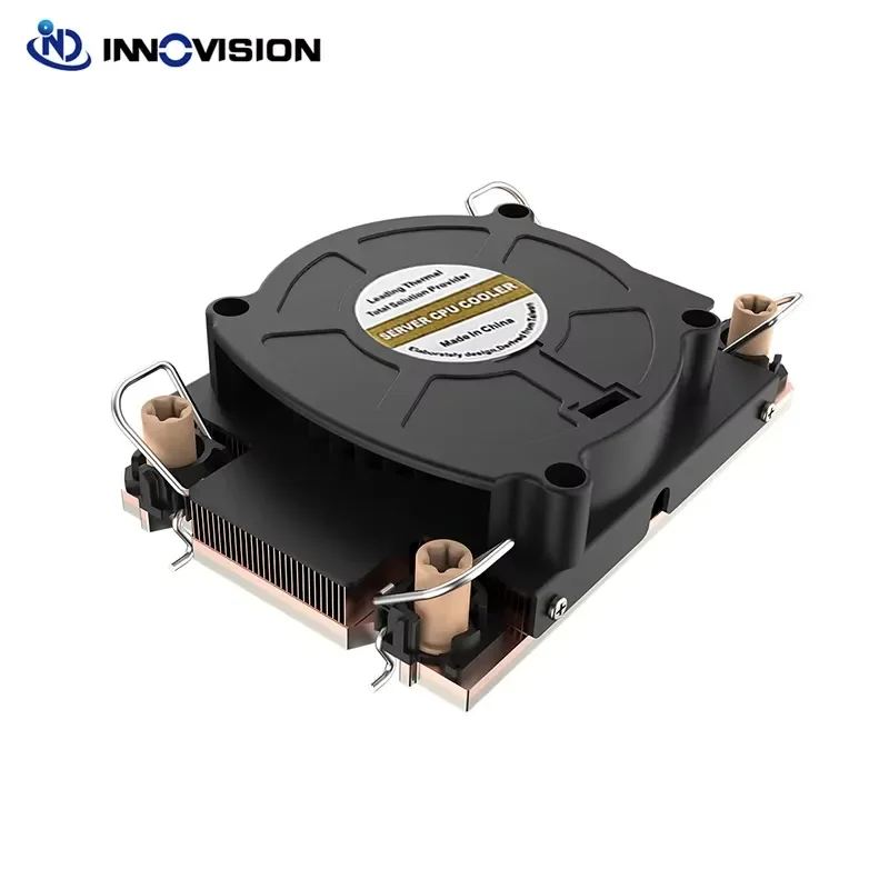 BOLRZO High Performance 1U Active LGA 4189 Server Heatsink with Cooper Steam Chamber TDP205W 1U Server Central Processor