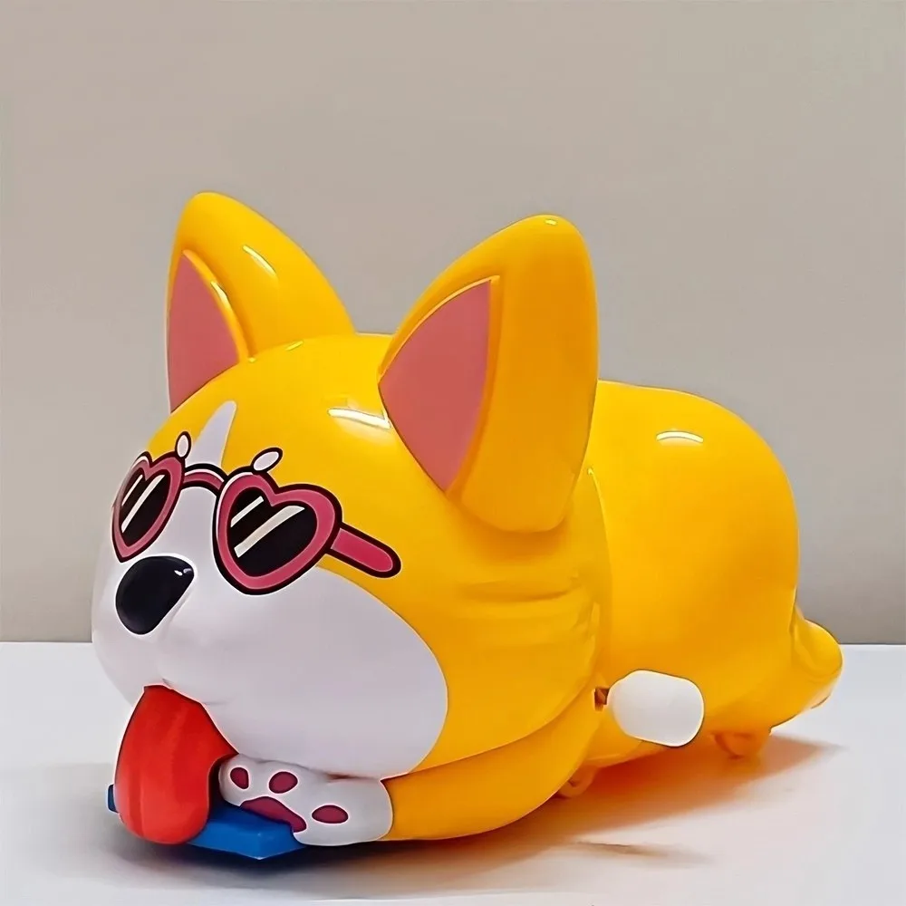 Giocattoli di addestramento per gattonare del fumetto Cucciolo di maiale Materiale non tossico Carica altalena Giocattolo da passeggio Giocattoli interattivi resistenti alle cadute Giocattoli puzzle