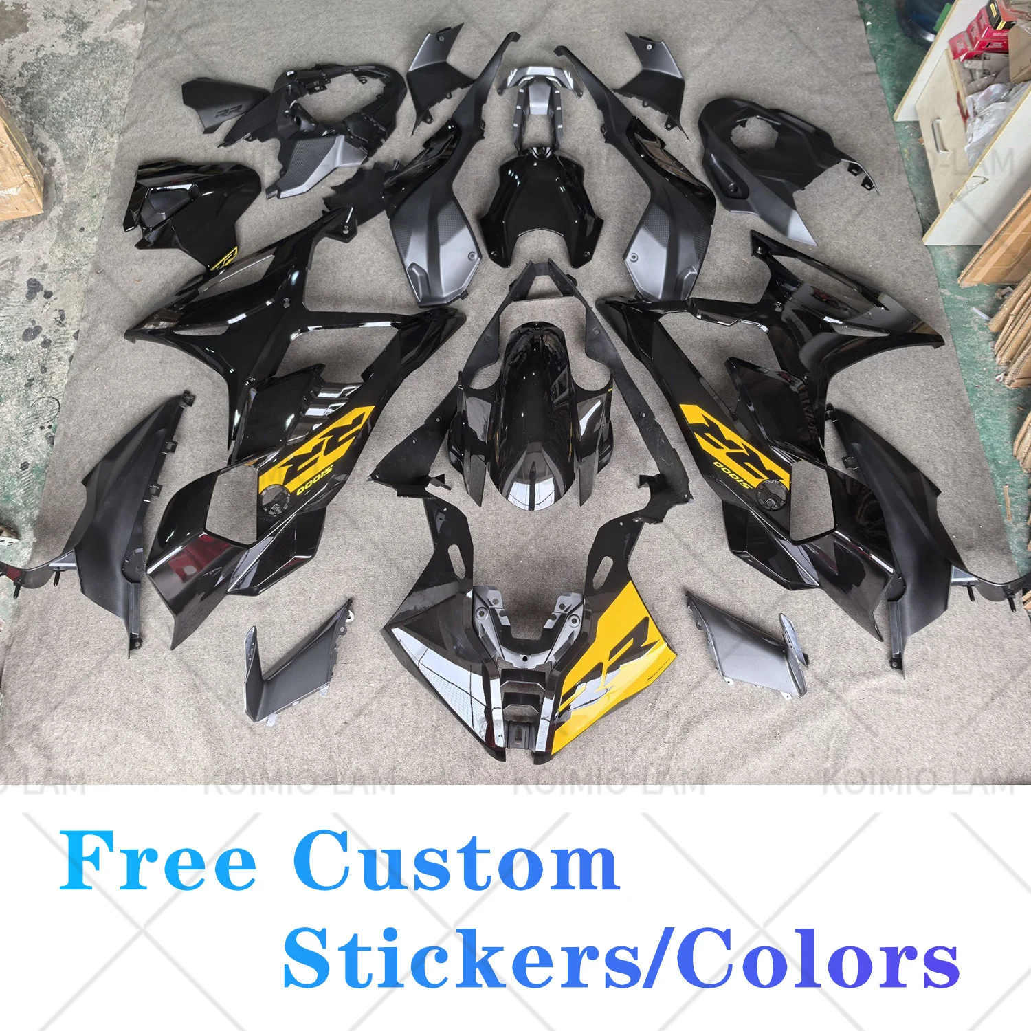 

Подходит для BMW S1000RR 2025-2026 S1000 S 1000 RR, аксессуары для мотоциклов, комплект обтекателя кузова из АБС-пластика